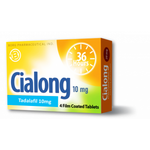 CIALONG 10 MG ( TADALAFIL ) 4 FILM-COATED TABLETS